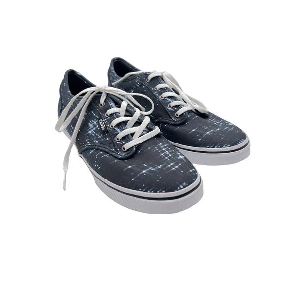 Vans Shoes - Vans Winston Shooting Stars Skate Shoes Lace Up Black White Womens Size 8